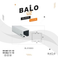 Профиль для раздвижных дверей - BL-X10003