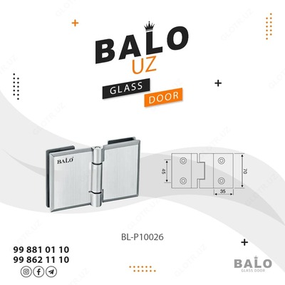 Петля для стеклянных дверей - BL-P10026