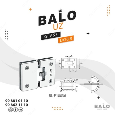 Shisha eshik menteşesi - BL-P10036