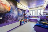 Натяжные потолки фотообоями.