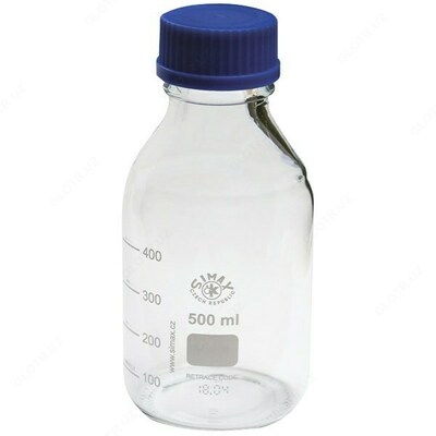 Лабораторный флакон 500 мл (типа Duran) SBG3-500-010