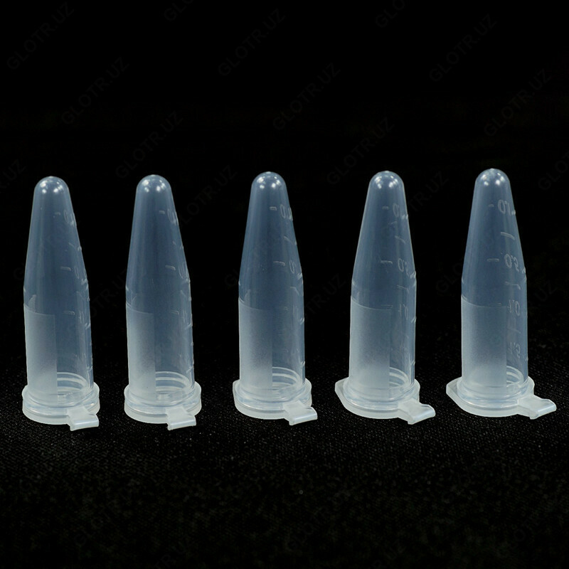 Santrifüj trubkasi 1,5 ml Eppendorf tipidagi steril, DNKsiz, RNKsiz