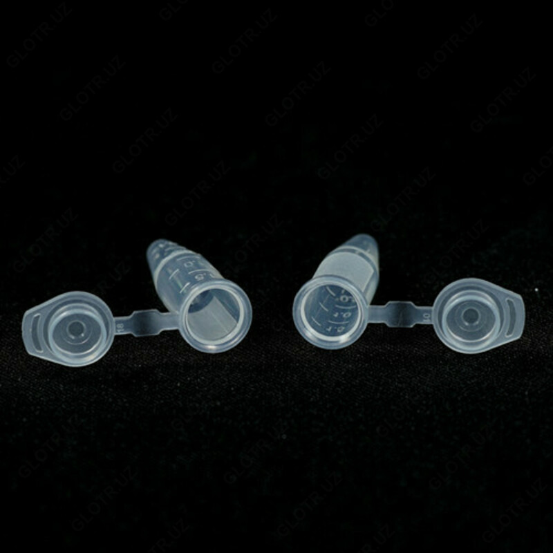 Santrifüj trubkasi 1,5 ml Eppendorf tipidagi steril, DNKsiz, RNKsiz