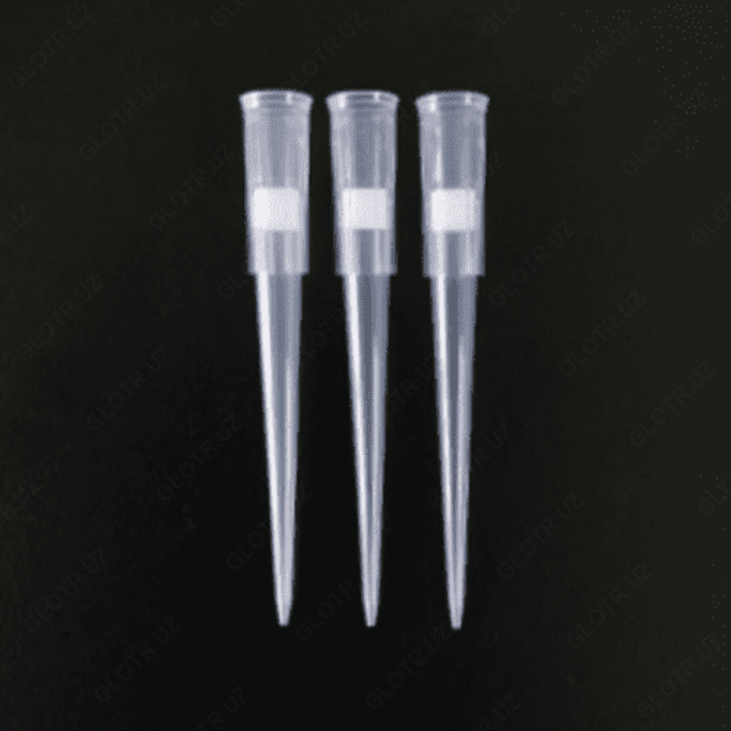 Pipet uchi filtri bilan 10 mkL (DNase va RNase yo'q)