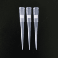 Pipet uchi filtri bilan 10 mkL (DNase va RNase yo'q)