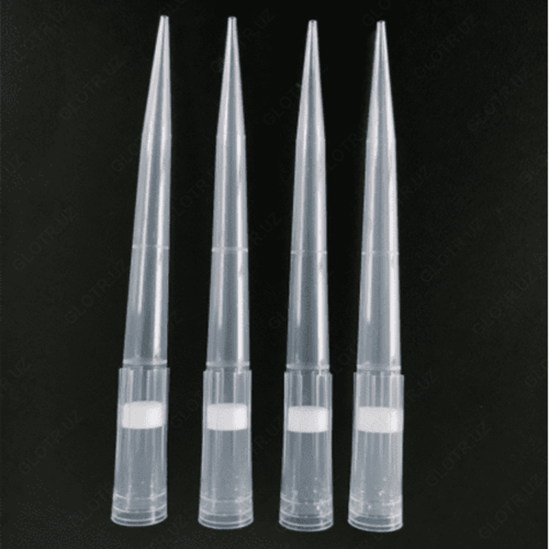 Pipet uchi filtri bilan 10 mkL (DNase va RNase yo'q)