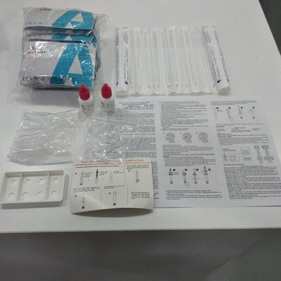 Комбинированный Экспресс-тест ALLTEST на одновременное определение Антиген Covid-19 , грипп A + B .