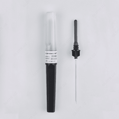 Improvacuter qon yig'ish ignalari 22G igna (0,7 * 38mm) (qora belgilar bilan)
