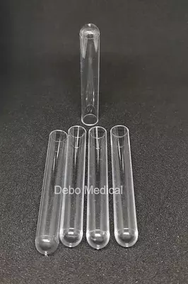 Dumaloq pastki probirka 12 * 75 mm polistirol (PS)