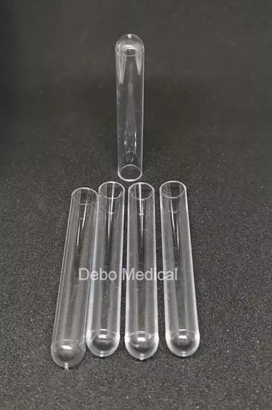 Пробирка с круглым дном 12*75 мм полистирол (PS)