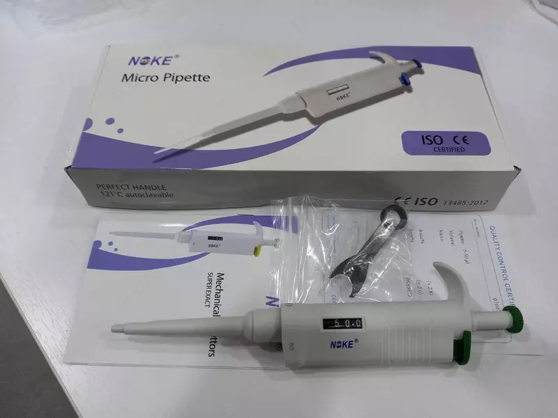 Полностью автоклавируемый механический Пипет-дозатор NOKE LAB - NK6010517