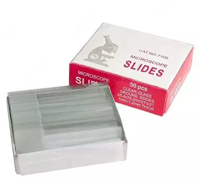 RT-7101 Предметные стекла, Обычное предметное стекло для микроскопа, с шлифованным краем для записей