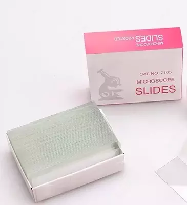 RT-7101 Предметные стекла, Обычное предметное стекло для микроскопа, с шлифованным краем для записей