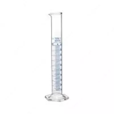 1601H -25 Мерный цилиндр со стеклянным шестиугольным основанием