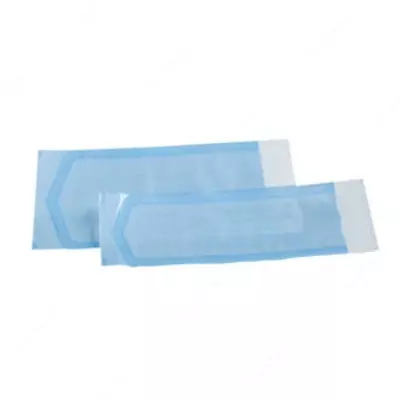 STPO-070-200 O'z-o'zidan yopiladigan sterilizatsiya sumkasi, 70 x 230 mm, 200 dona.