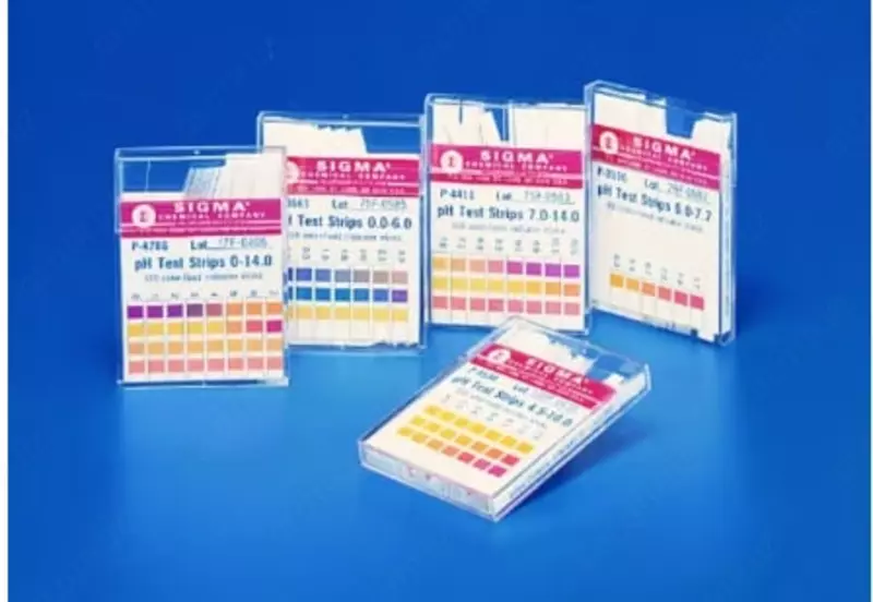 P4786-100EA Тест-полоски pH, pH 0-14, разрешение: 1,0 ед. pH, 100 шт