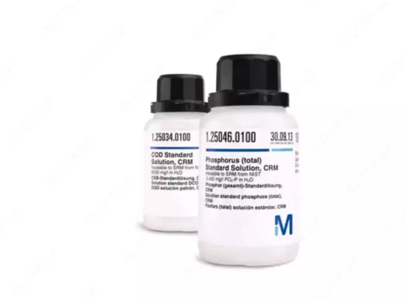 1250320100 COD standart eritmasi, CRM, NIST mos, H2O da 1000 mg/l, 100 ml
