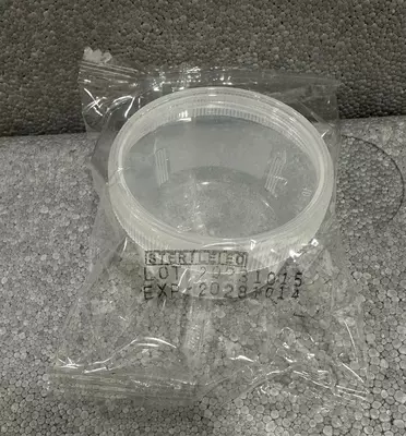 Balg'am uchun idish 30 ml, steril, alohida qadoqlangan