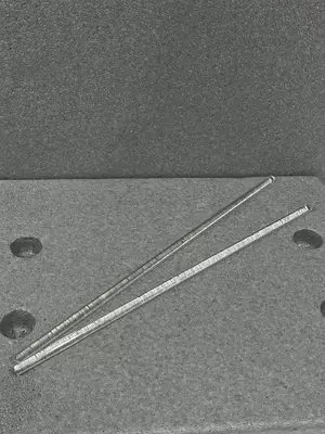 Стеклянная палочка для перемешивания с закругленными концами 30 см диаметр 7-8 мм.