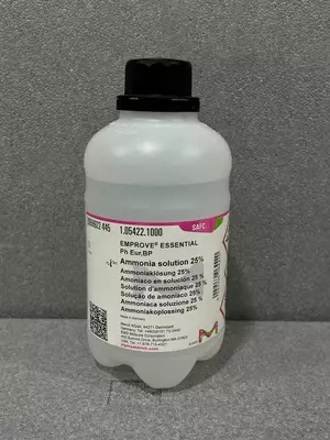 1054221000 AMMONIA SOLUTION 25% EXTRA PURE PH EUR,B / РАСТВОР АММИАКА 25% ПОВЫШЕННОЙ ЧИСТОТЫ PH EUR,B