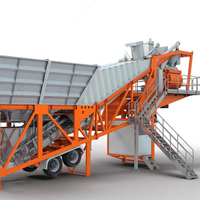 Мобильные бетонные заводы - по запросу