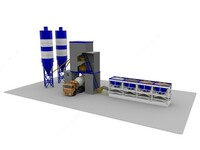 Модульный мобильный бетонный завод - по запросу