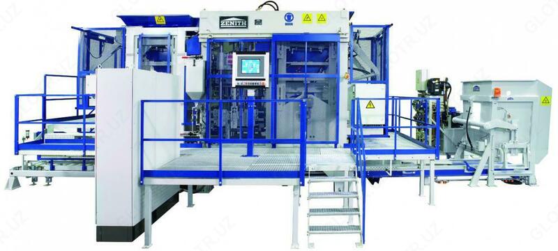 Машина для изготовления строительных блоков Zenith 844