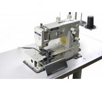 Швейная машина цепного стежка для изготовления шлевок с боковыми ножами обрезки JATI JT-2000С