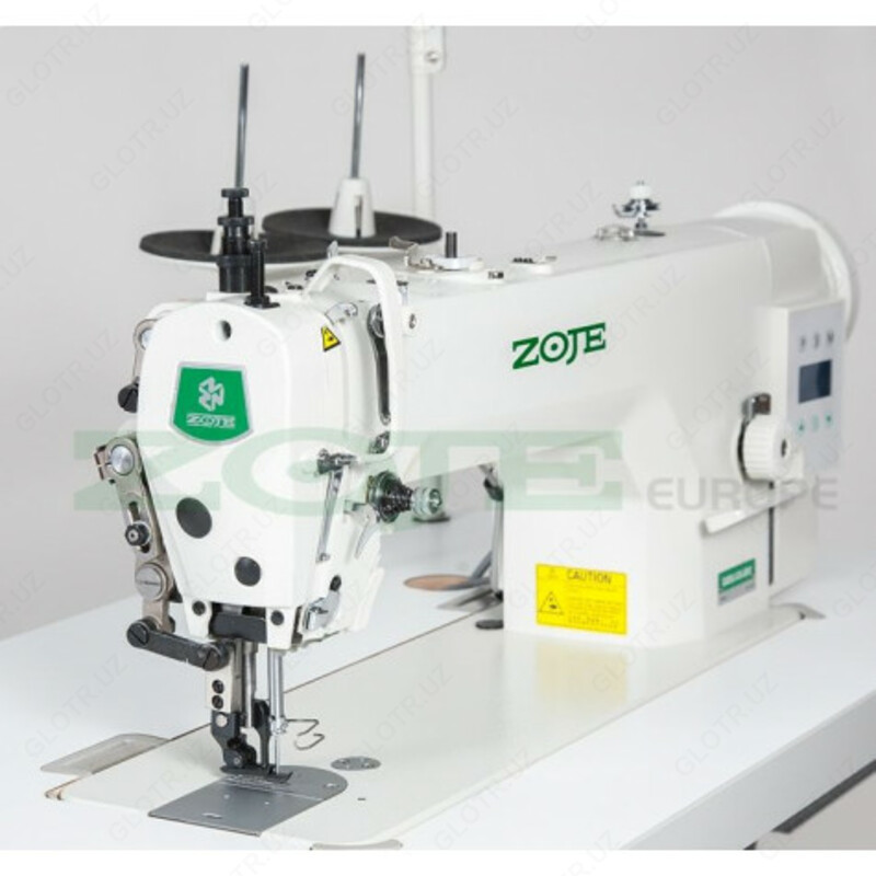 Одноигольная швейная машина челночного стежка с шагающими лапками