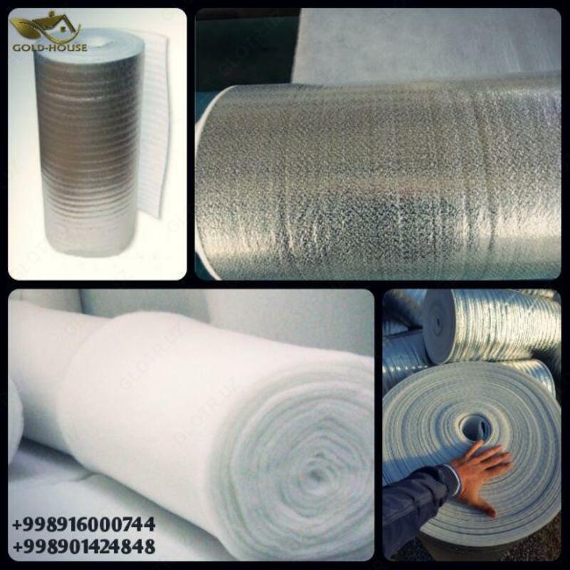 Минеральная вата фольгированная Ecover 12. - 111 000 сум