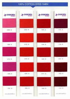 Цена по запросу Крашеная пряжа Хлопок