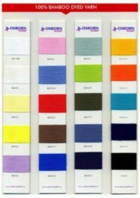 Крашеная пряжа Бамбук - Цена по запросу