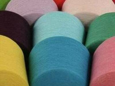 Хлопок / Модал Крашеная пряжа смесовая