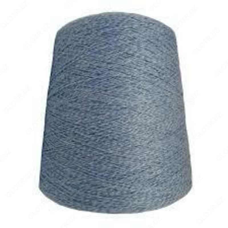 Полиэстер / Шерсть Крашеная пряжа смесовая