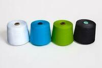 Ip-bo'yalgan paxta / Lurex akril / jun