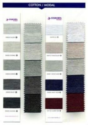 Пряжа меланжевая смесовая Хлопок/Модал