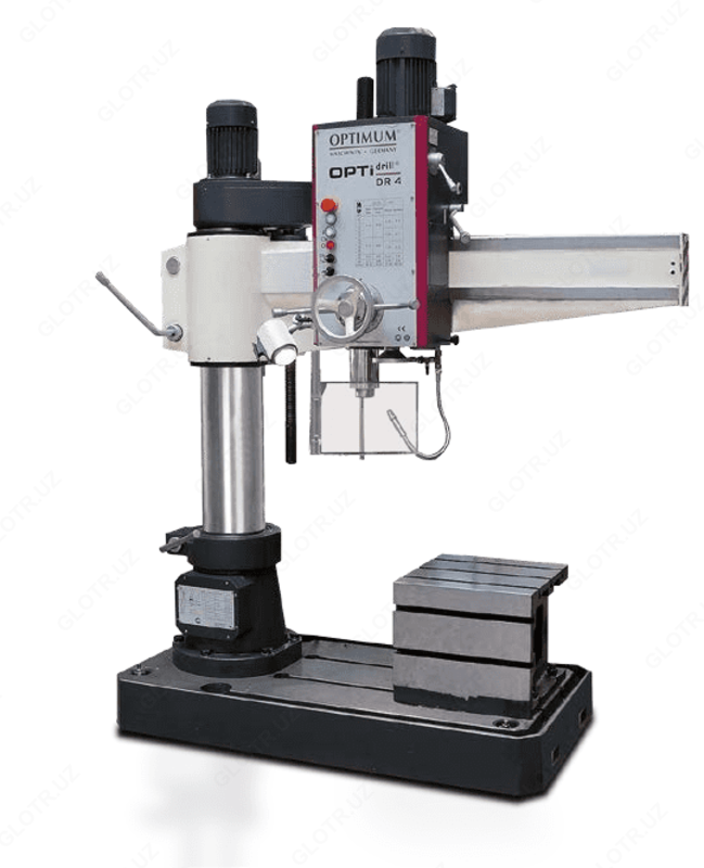 Мощный и точный промышленный радиально-сверлильный станок DR4