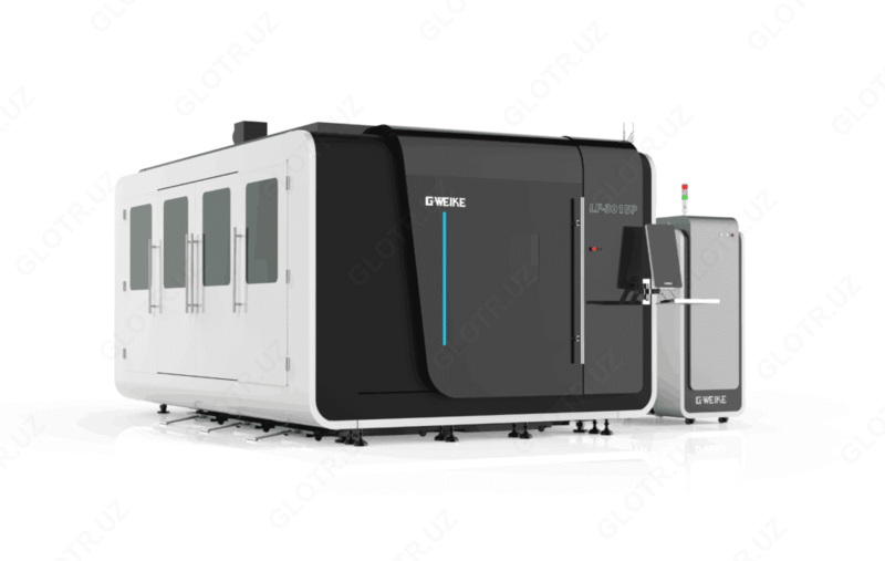  Волоконный лазер Gweike LF3015P (модель High класса c защитной кабиной) - 