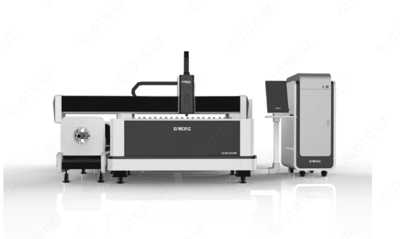  Волоконный лазер Gweike LF3015LNR (базовая модель с функцией резки трубы) - 