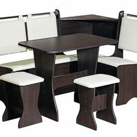  Кухонный уголок черно белый классик - 