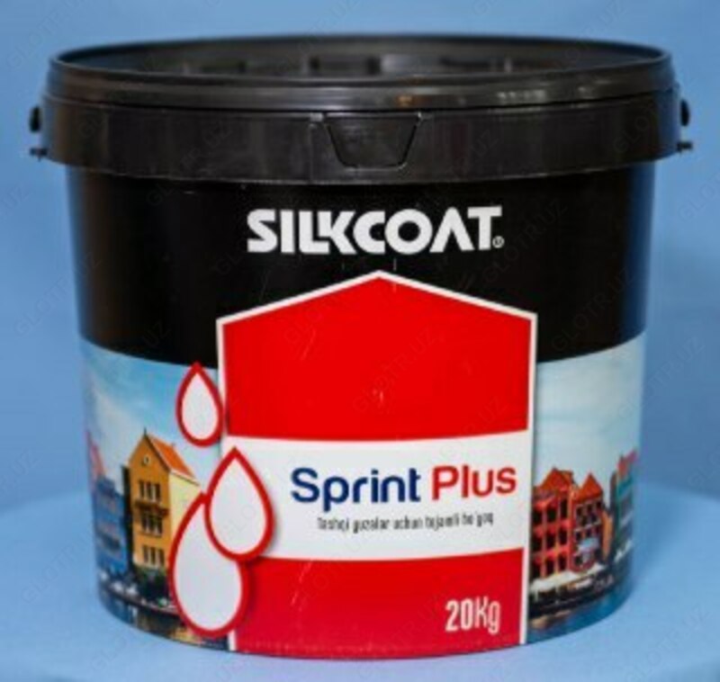 SPRINT PLUS - Цветная высококачественная матовая краска для наружных и внутренних работ.