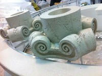 Изготовление объемных фигур из пенопласта