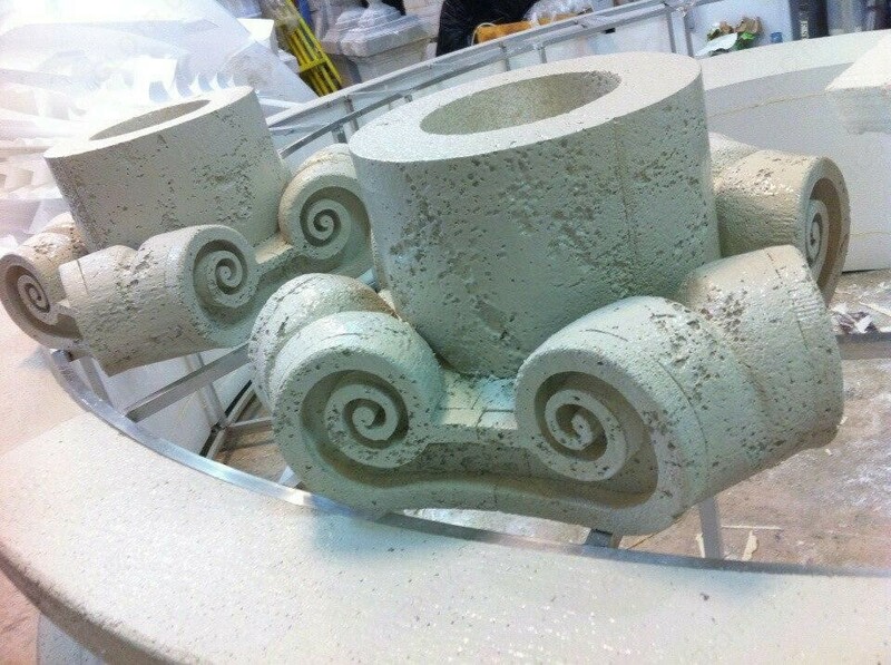  Изготовление объемных фигур из пенопласта - 