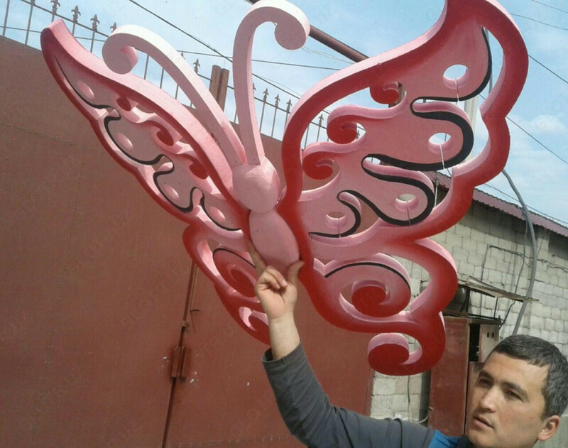  Изготовление объемных фигур из пенопласта. Фигура Бабочка - 