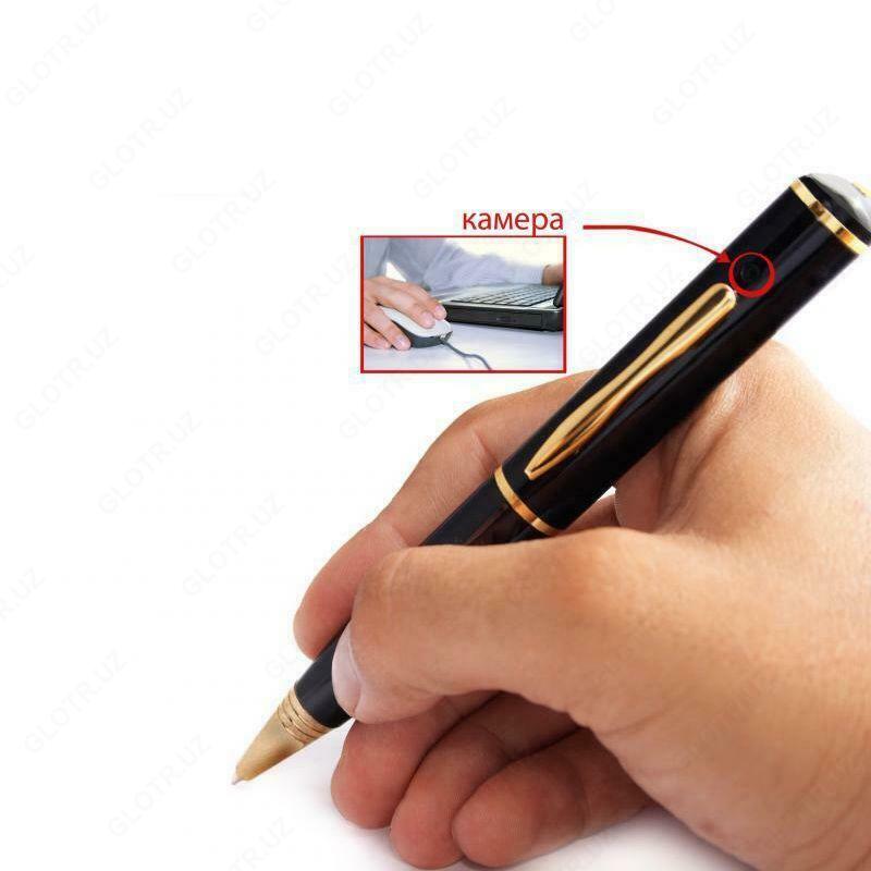 Ballpoint qalamiga o'rnatilgan mini videokamera! 21-asrning buyuk va zarur gadjeti