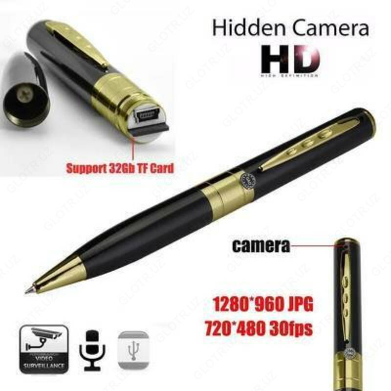 Ballpoint qalamiga o'rnatilgan mini videokamera! 21-asrning buyuk va zarur gadjeti MICRO-CAM