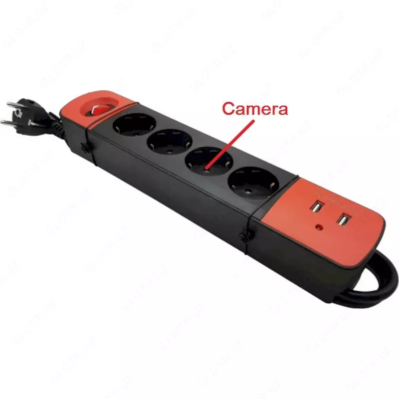 от 1 350 000 сум Скрытая видео аудио камера установленная в удленитель подачи электрического тока