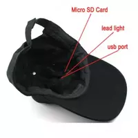 установленная в кепку