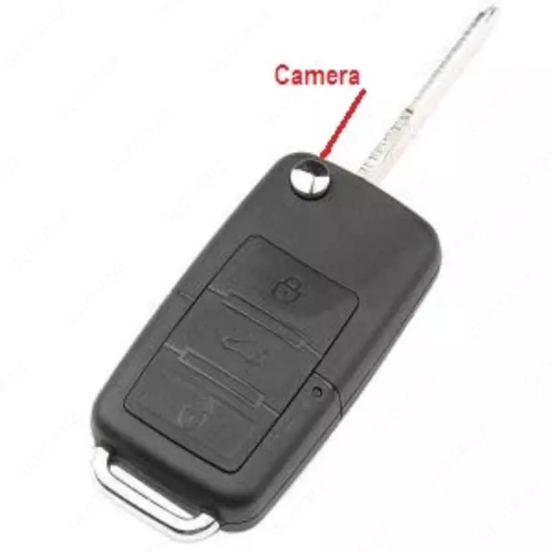 Yashirin video audio kamera Auto Keychain