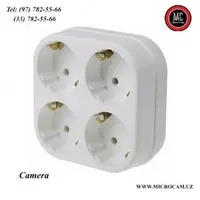 Скрытая видео аудио камера  встроенная в тройник